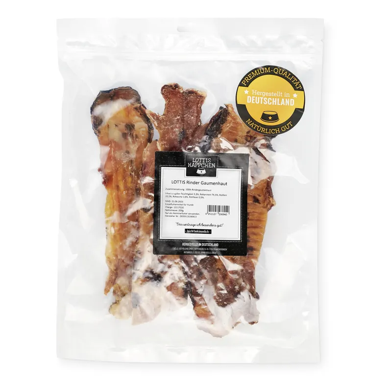 Bestseller LOTTIS HÄPPCHEN Rinder Gaumenhaut 250 g